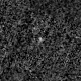 F200W image, 3.2 arcsec across, north up