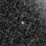 F090W image, 3.2 arcsec across, north up