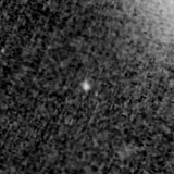 F200W image, 3.2 arcsec across, north up