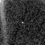 F115W image, 3.2 arcsec across, north up