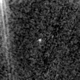 F150W image, 3.2 arcsec across, north up