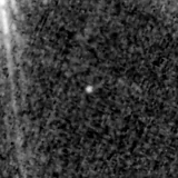 F200W image, 3.2 arcsec across, north up