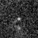 F444W image, 3.2 arcsec across, north up