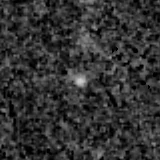 F444W image, 3.2 arcsec across, north up