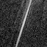 F150W image, 3.2 arcsec across, north up