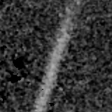 F444W image, 3.2 arcsec across, north up