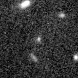 F115W image, 3.2 arcsec across, north up