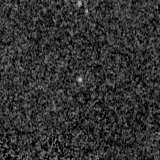 F150W image, 3.2 arcsec across, north up