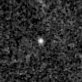 F277W image, 3.2 arcsec across, north up
