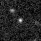 F277W image, 3.2 arcsec across, north up