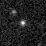 F356W image, 3.2 arcsec across, north up