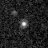 F444W image, 3.2 arcsec across, north up
