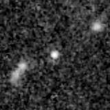 F410M image, 3.2 arcsec across, north up