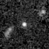 F444W image, 3.2 arcsec across, north up