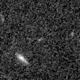 F115W image, 3.2 arcsec across, north up