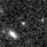 F277W image, 3.2 arcsec across, north up