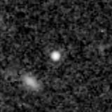 F410M image, 3.2 arcsec across, north up