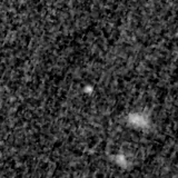 F115W image, 3.2 arcsec across, north up
