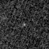 F150W image, 3.2 arcsec across, north up