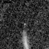 F115W image, 3.2 arcsec across, north up
