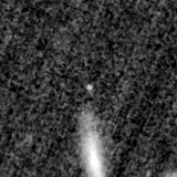 F200W image, 3.2 arcsec across, north up
