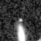 F277W image, 3.2 arcsec across, north up