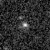 F277W image, 3.2 arcsec across, north up