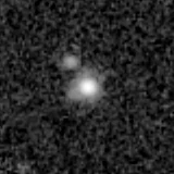 F444W image, 3.2 arcsec across, north up