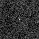 F200W image, 3.2 arcsec across, north up