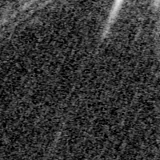 F200W image, 3.2 arcsec across, north up
