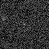 F150W image, 3.2 arcsec across, north up