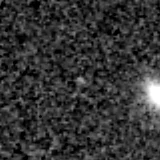 F277W image, 3.2 arcsec across, north up