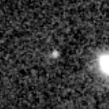 F356W image, 3.2 arcsec across, north up