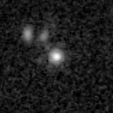 F277W image, 3.2 arcsec across, north up