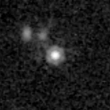 F356W image, 3.2 arcsec across, north up