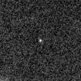 F115W image, 3.2 arcsec across, north up