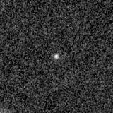 F200W image, 3.2 arcsec across, north up