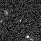 F150W image, 3.2 arcsec across, north up