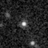 F444W image, 3.2 arcsec across, north up