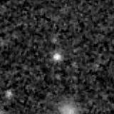 F277W image, 3.2 arcsec across, north up