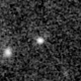 F444W image, 3.2 arcsec across, north up