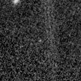 F150W image, 3.2 arcsec across, north up