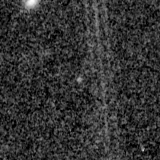 F200W image, 3.2 arcsec across, north up
