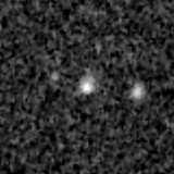 F277W image, 3.2 arcsec across, north up