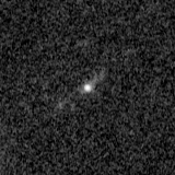 F200W image, 3.2 arcsec across, north up