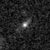 F277W image, 3.2 arcsec across, north up