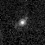F356W image, 3.2 arcsec across, north up