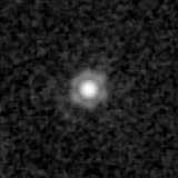 F444W image, 3.2 arcsec across, north up