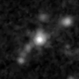 F277W image, 3.2 arcsec across, north up