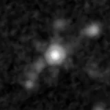 F356W image, 3.2 arcsec across, north up